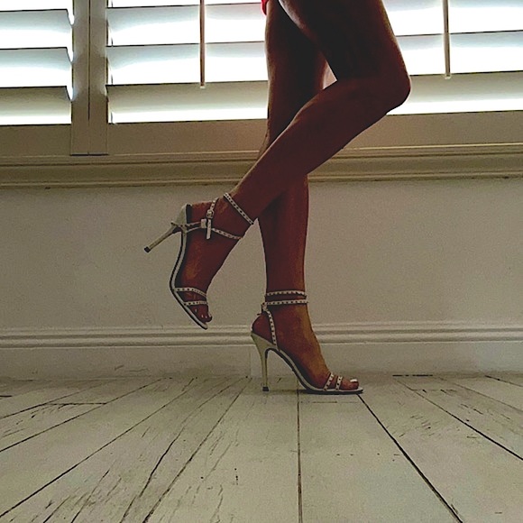 Steve Madden Wish studded heels - Picture 1 of 6
